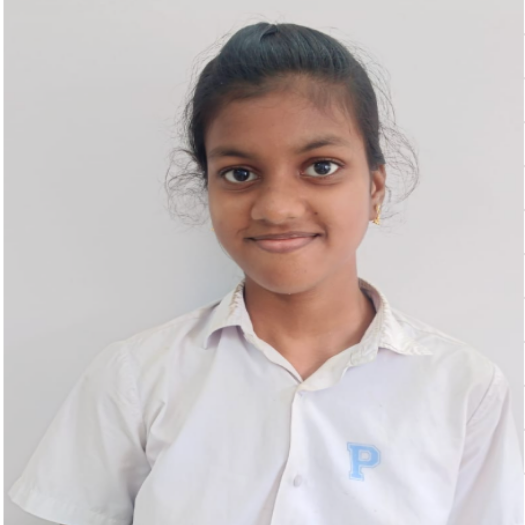 Jalem Naicy, 13, of Amalapuram, India