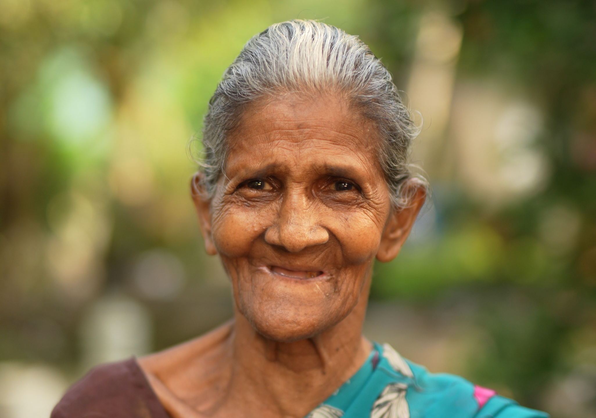 Eye hospital program — patient receiving care